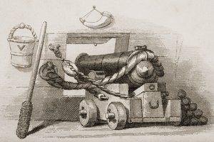 Naval Canon, Illustration from England