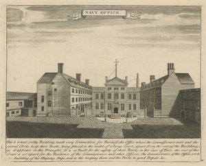 Navy Office, London by English School