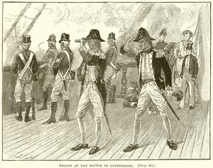Nelson at the Battle of Copenhagen