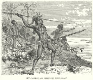 New Caledonians Defending their Coast