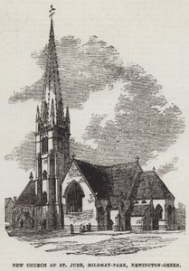 New Church of St Jude, Mildmay-Park, Newington-Green by English School