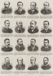 New Members of the House of Commons by English School