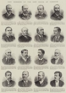 New Members of the New House of Commons by English School