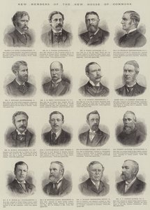 New Members of the New House of Commons by English School