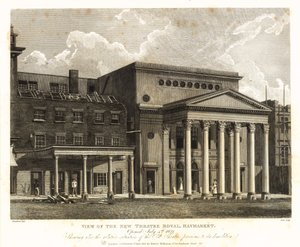 New Theatre Royal, Haymarket by English School