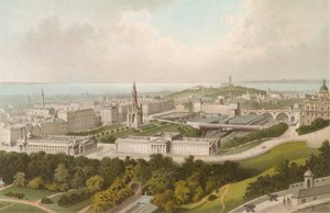 New Town Edinburgh by English School