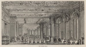New Building of the Constitutional Club in Northumberland Avenue: The Coffee Room by English School