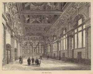 New Buildings of the City of London School: The Great Hall by English School