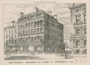 New Premises of Parliament Street and Derby Street by English School