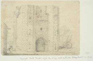 Newgate, North Front by English School