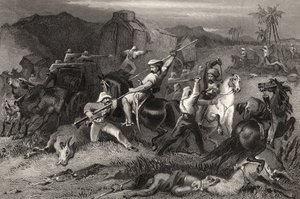 Night Sortie and Attack on Baggage Waggons, from 