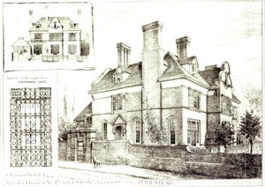 No.17 Kelston, St. Johns Avenue, from The Building News, 10th February 1882 by English School