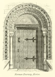 Norman Doorway, Horton