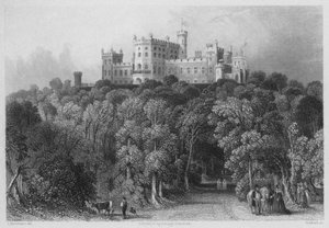 North east view, Belvoir Castle