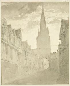 North View of St Mary Redcliffe Church from Redcliffe Street