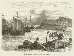 Northmen Landing in England