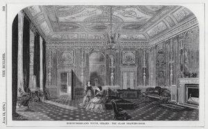 Northumberland House, Strand, the Glass Drawing-Room (engraving) by English School