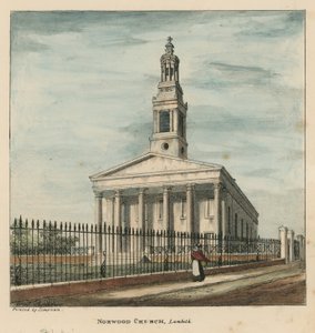 Norwood Church, Lambeth, London by English School