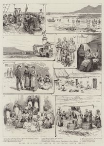 Notes in a Lunatic Asylum at Capetown, South Africa by English School