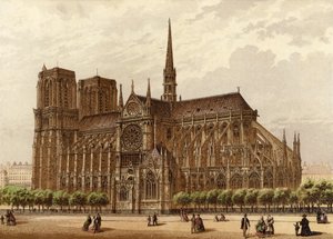 Notre Dame, Paris by English School