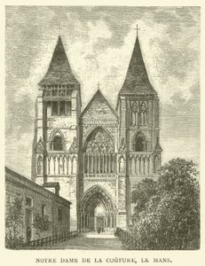 Notre Dame de la Couture, Le Mans by English School
