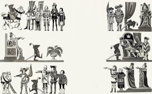 Nursery Rhyme Illustration by English School
