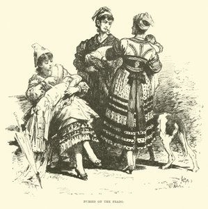 Nurses on the Prado by English School