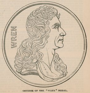 Obverse of the Wren Medal by English School