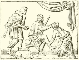 Odysseus recognized by his Nurse by English School