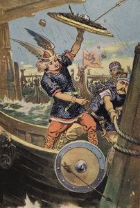 Olaf at London Bridge by English School