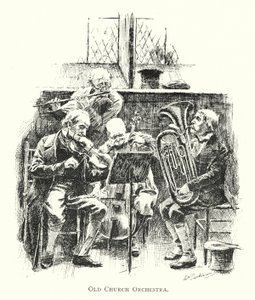 Old Church Orchestra by English School