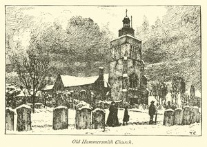 Old Hammersmith Church by English School