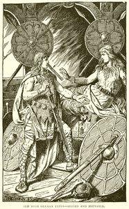 Old High German Types--Sigurd and Brunhild