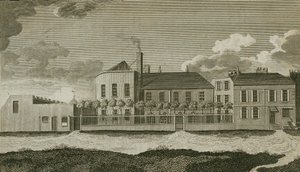 Old White Conduit House, Pentonville, London by English School