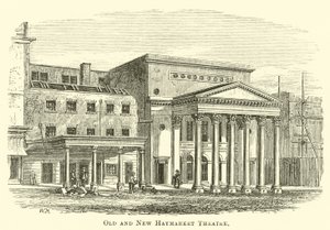 Old and New Haymarket Theatre