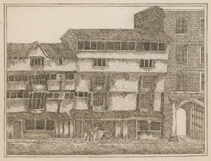 Old house in Croswell Street by English School