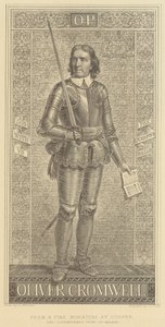 Oliver Cromwell by English School