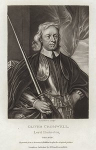 Oliver Cromwell by English School