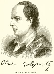 Oliver Goldsmith by English School