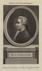Oliver Goldsmith by English School