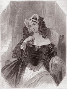 Olivia (Twelfth Night) (circa 1838) from Gallery of the Women of Shakespeare by English School