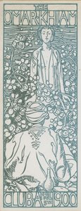 Omar Khayyam Club Dinner, 5 April 1900 by English School