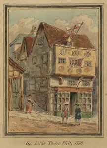 On Little Tower Hill, London, 1790 by English School