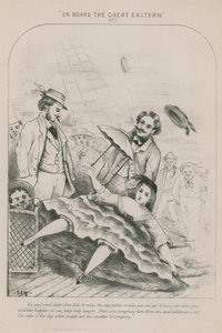 On Board the Great Eastern; Walking on the Deck by English School