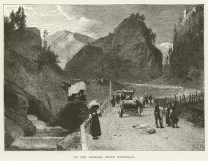On the Brenner, below Gossensass