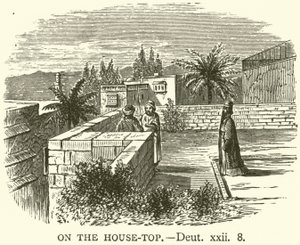 On the House-Top, Deut, xxii, 8 by English School