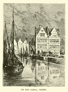 On the Canal, Ghent by English School