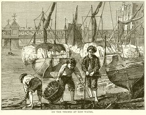 On the Thames at Low Water
