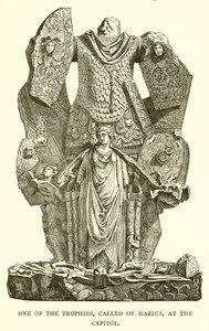 One of the Trophies, Called of Marius, at the Capitol by English School