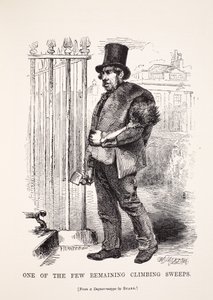 One of the few remaining chimney sweeps, from the daguerreotype by Richard Beard, illustration from London Labour and London Poor by Henry Mayhew, pub. 1862